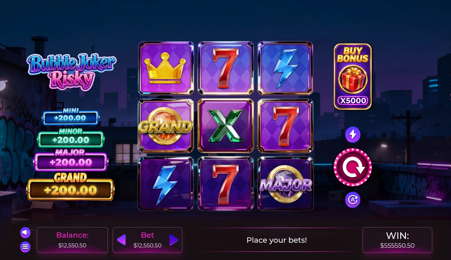 Bubble Joker Risky screenshot 1